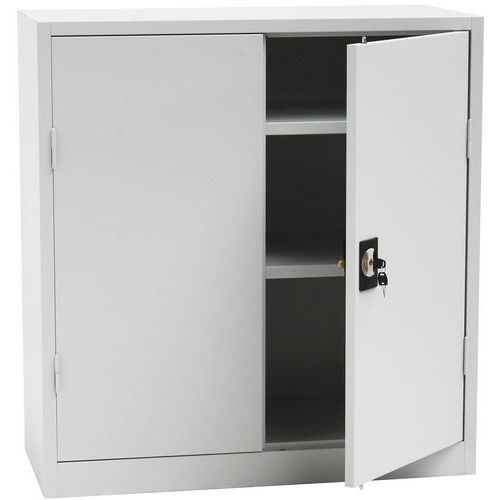 Multipurpose Metal Storage Cupboard - 1060x1000x450mm - Manutan Expert