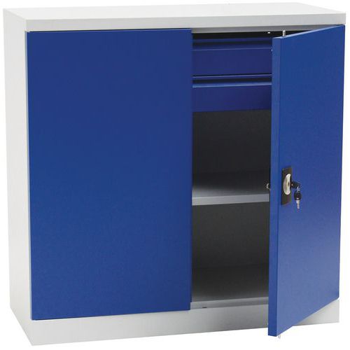 Heavy Duty Short Wide Cupboard with Drawers Heavy Duty Short Wide Cupboard with Drawers