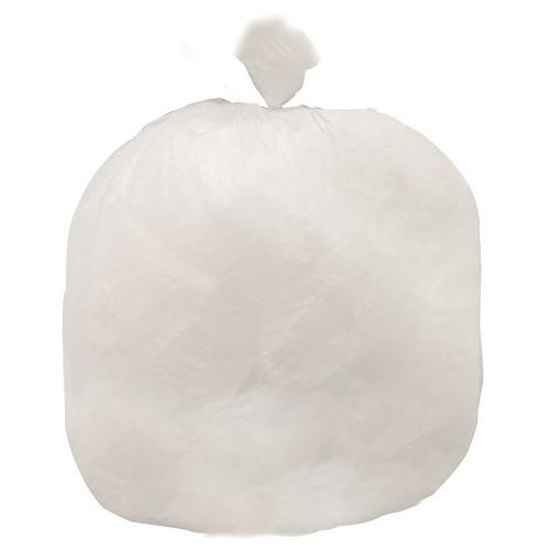 Transparent bin bag - Heavy waste - 30 to 110 L - Manutan
