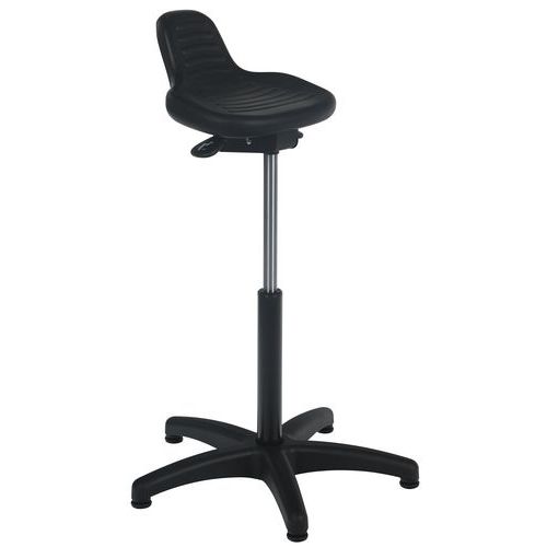 Sit/stand stool - Without footrest - Manutan