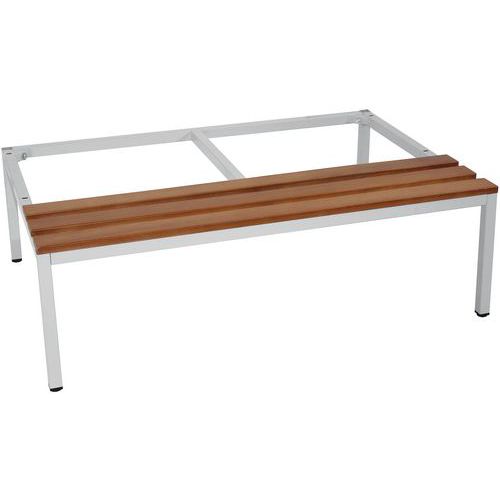 Bench Stand Accessory - Suits 1 to 4-Column Lockers - Manutan UK Bench Stand Accessory - Suits 1 to 4-Column Lockers - Manutan UK