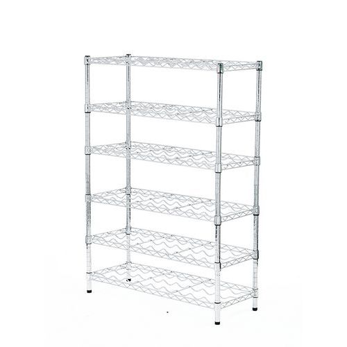 Chrome Wine Rack (965h x 915w) For 54 Bottles Chrome Wine Rack (965h x 915w) For 54 Bottles