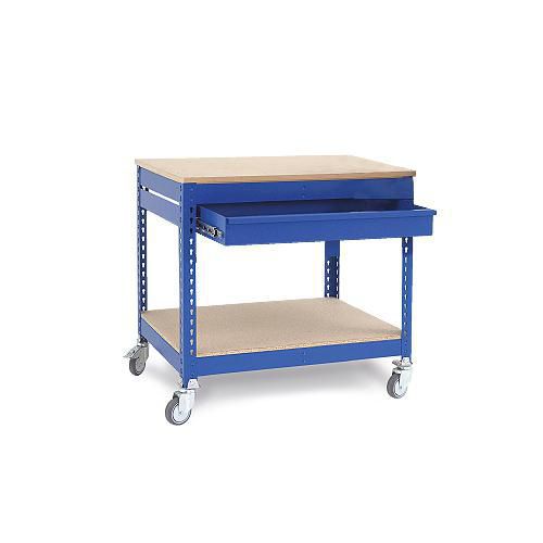 Rapid 1 Mobile Tool Station with Single Drawer- Blue