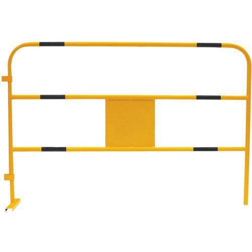 Metal Traffic Hoop Barriers - Construction Site Safety - Manutan UK
