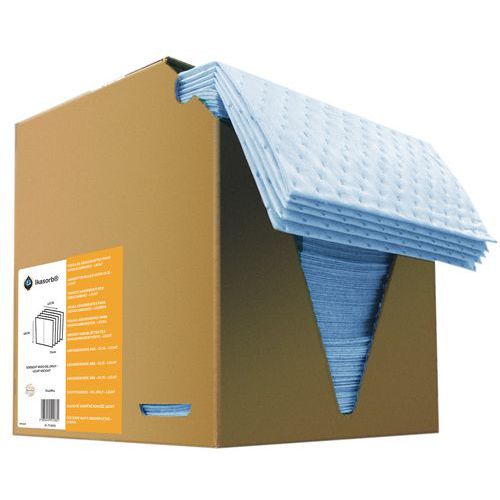 Roll Of Oil Spill Absorbent Cloth - For Oil & Hydrocarbons - Ikasorb® Roll Of Oil Spill Absorbent Cloth - For Oil & Hydrocarbons - Ikasorb®
