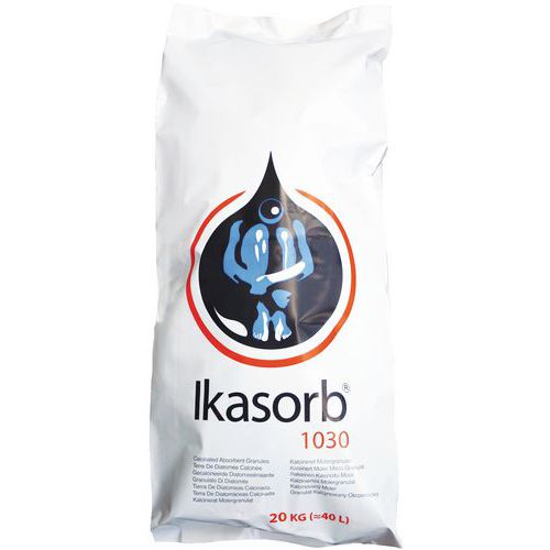 20kg Absorbent Granules - Universal Spill Control - Ikasorb® Manutan