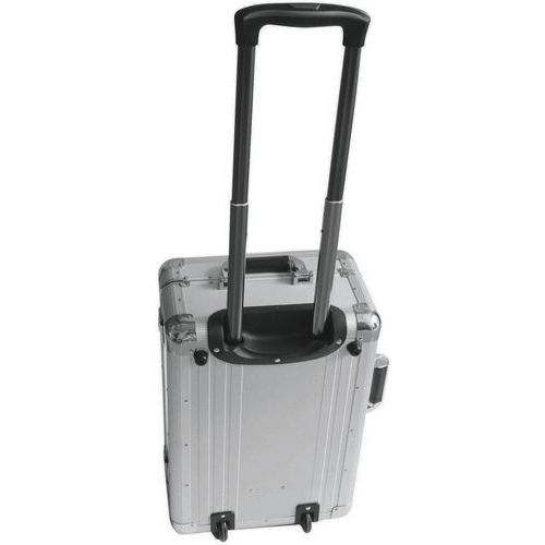 Tool Case On Wheels - Aluminium - Inner Memory Foam - Manutan Expert