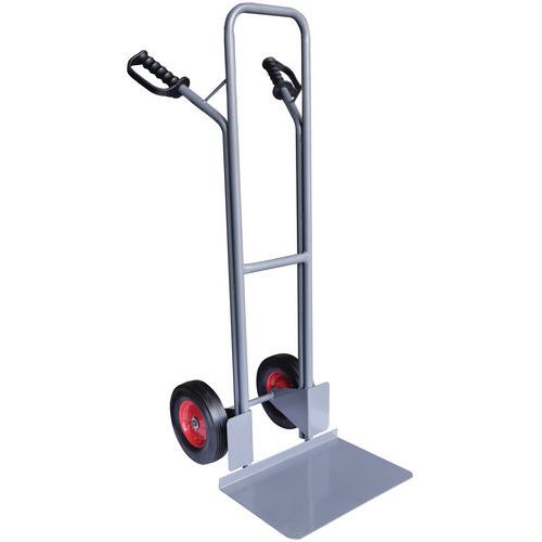 Steel Sack Truck - 300kg Capacity - Pneumatic Tyres - Manutan