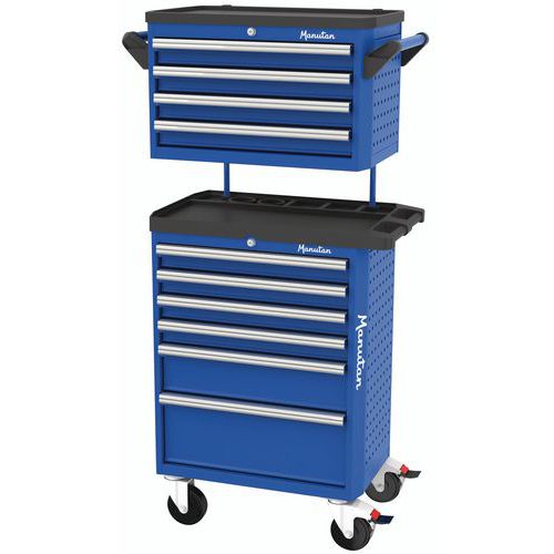 Complete Tool Box & Tool Trolley Storage Unit - Multi-drawer - Manutan
