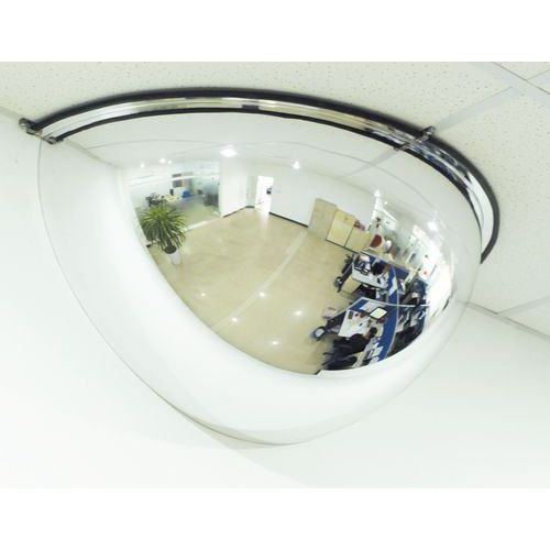 Security mirror 1/4 sphere - Manutan Expert