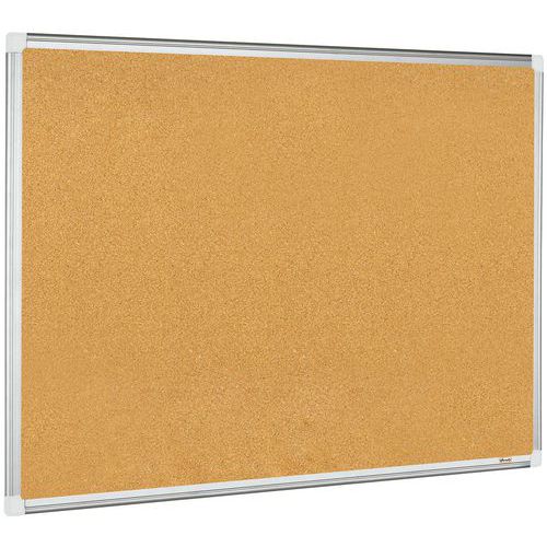 Thick Cork Notice Boards - Aluminium Framed Pinboards - Manutan Expert