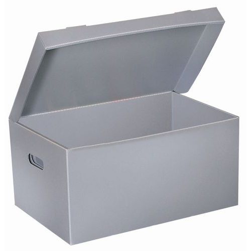 Polypropylene honeycomb archive box