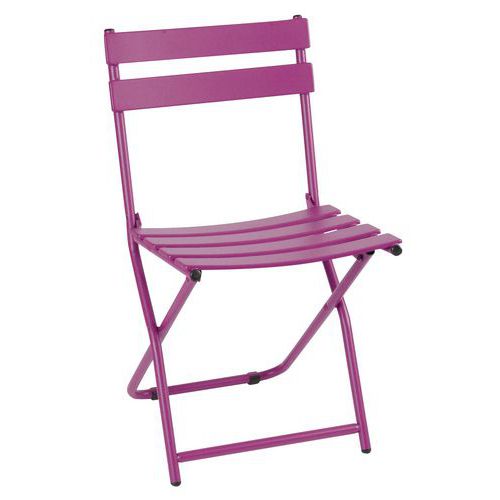 Polyester folding chair - Square