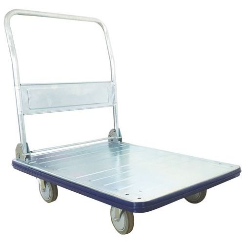 Folding Platform Truck/Trolley - Steel - Heavy Duty 350kg UDL - Manutan Folding Platform Truck/Trolley - Steel - Heavy Duty 350kg UDL - Manutan