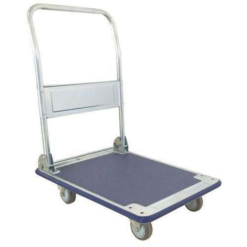 Folding Platform Truck - Steel Trolleys - 200kg Capacity - Manutan Folding Platform Truck - Steel Trolleys - 200kg Capacity - Manutan