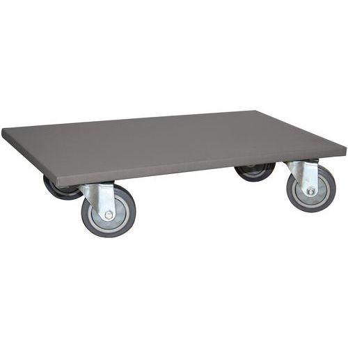 Wheeled Dolly - Wooden - 300 & 500kg - Non Slip - Manutan UK Wheeled Dolly - Wooden - 300 & 500kg - Non Slip - Manutan UK