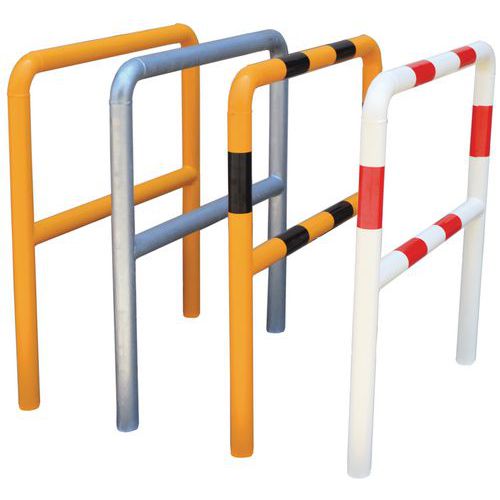 Steel Hoop Traffic Barrier - 1m To 2m Long - Manutan UK