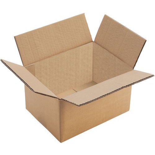 Cardboard box made of recycled materials - Double wall - Manutan
