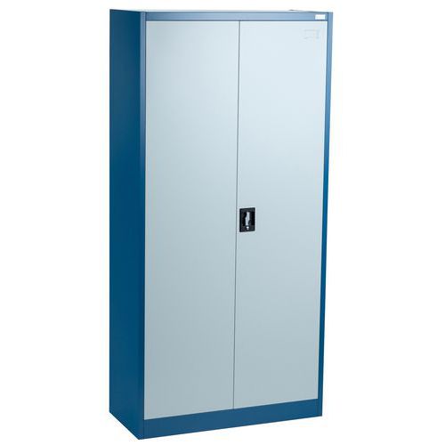 Metal Workshop Tall Cupboard - Tool Storage Cabinets - HxW 1850x900mm - Manutan Expert