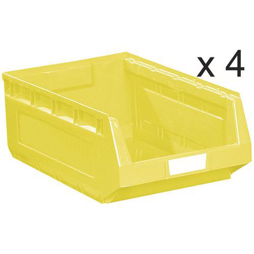 52 Litre Storage Picking Bins - Pack Of 4 - Kangaroo Manutan Expert