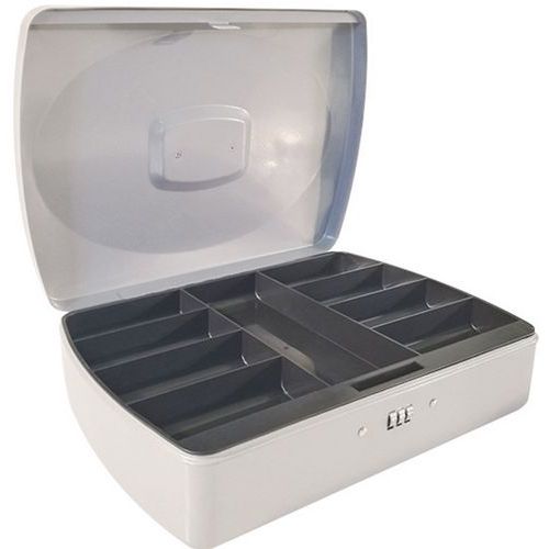 Steel Cash Box With Combination Lock - Petty Cash Safes - Manutan UK