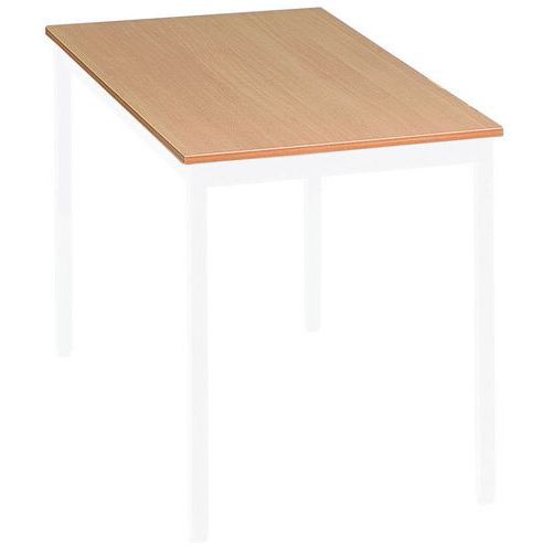 Office Table - Rectangular Desks - MFC Top- 1200mm Long - Manutan Expert