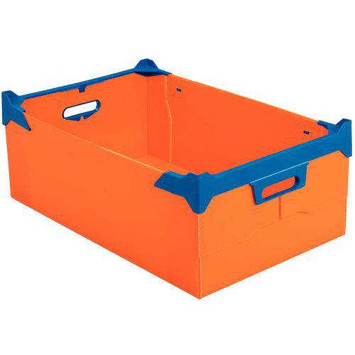 Stackable propylex container - Length 400 to 600 mm - 14 to 60 l