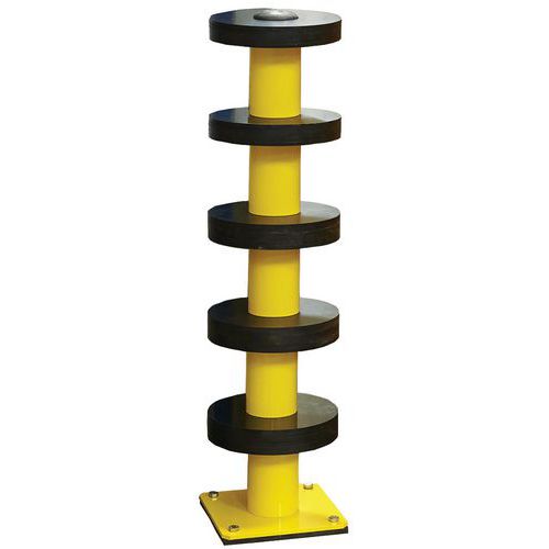 Industrial protective post