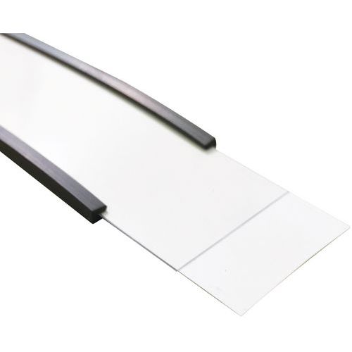 Label Holder - Magnetic - 30-80mm High - Cool Store Holders - Manutan Expert