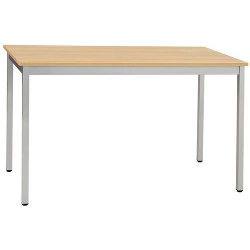 Rectangular Conference Table - Modular Office Desk - MFC Top - Manutan