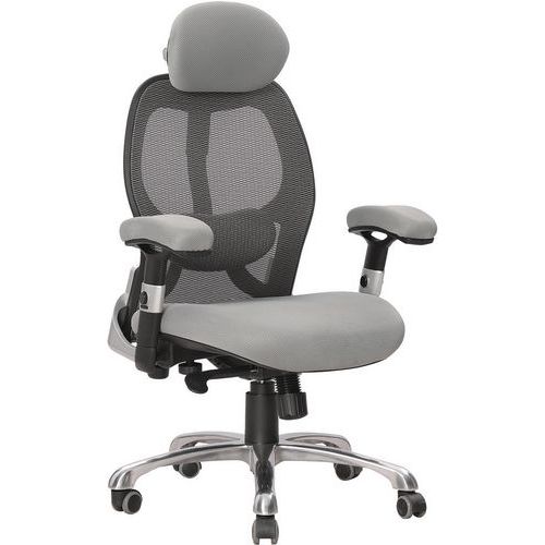 High Back Managers Chair With Headrest - Wheels Or Glides – Cosmic