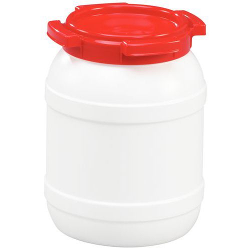 Wide opening sealable UN-X-approved barrel - 2.9 to 68 l