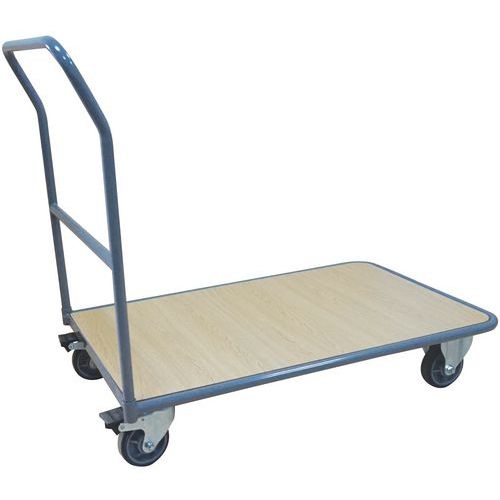Standard Platform Truck/Trolley - Steel - 250kg Capacity - Manutan Standard Platform Truck/Trolley - Steel - 250kg Capacity - Manutan