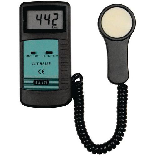 Hand-Held Light Meter - Digital Industrial Lux Meters - Manutan UK Hand-Held Light Meter - Digital Industrial Lux Meters - Manutan UK