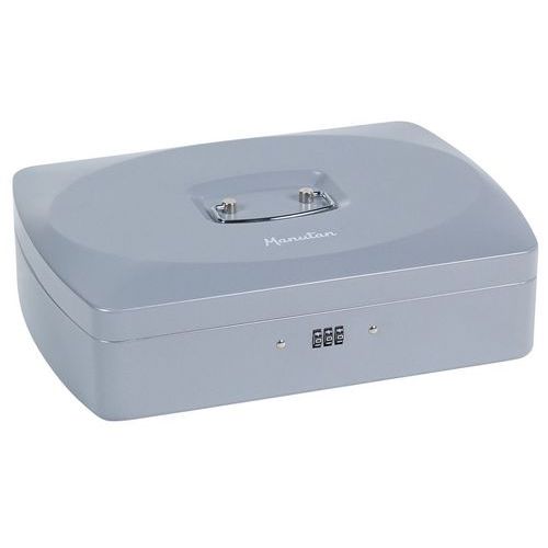 Steel Cash Box With Combination Lock - Petty Cash Safes - Manutan Expert
