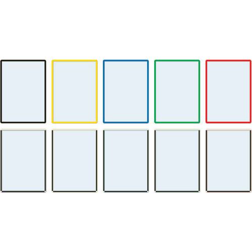 Magnetic Document Frames - Packs of 10 for Display and Organization