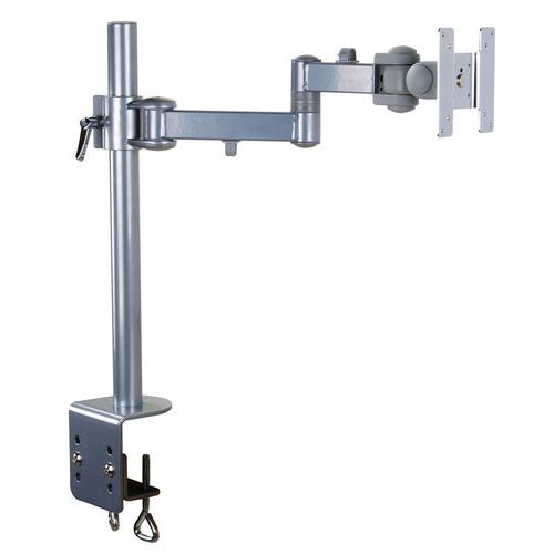 VESA Monitor Arm - Height Adjustable - 9cm Desk Clamp - Manutan UK