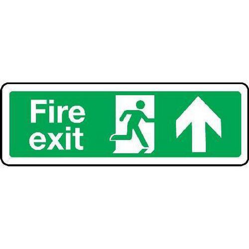 Fire exit Sign - Arrow Up