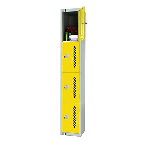 Gym/Staff Lockers - Ventilated Lockers - Perforated Doors - Elite