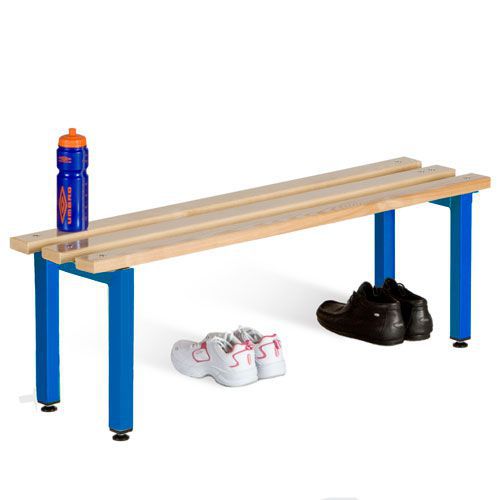 Gym/School Changing Room Bench - Wood Slats - Anti-Bacterial - Elite