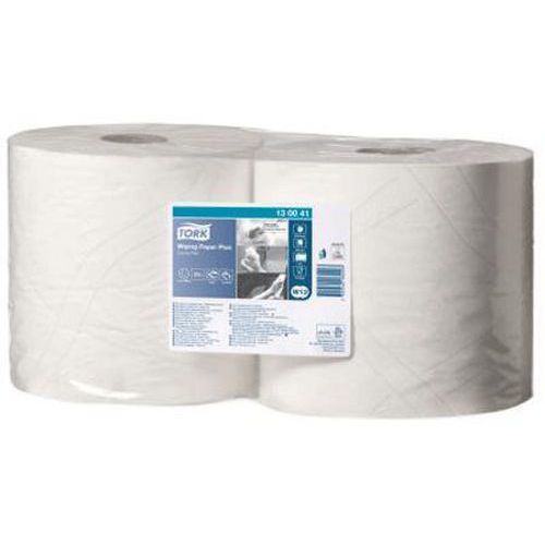 Tork Wiping Paper Plus - White/Blue