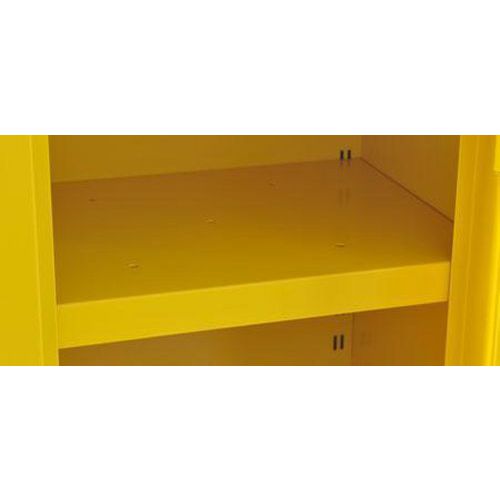 Yellow Additional Shelf For Flammable COSHH Cabinets