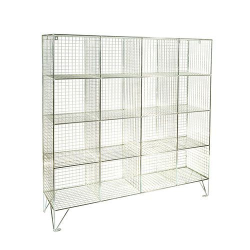 Wire Mesh Baskets - 12-40 Open Storage Boxes - Cubed Partitions