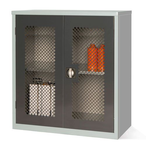 Mesh Door Cupboard with 1 Shelf - 1000x915x457mm - Storage Cabinet