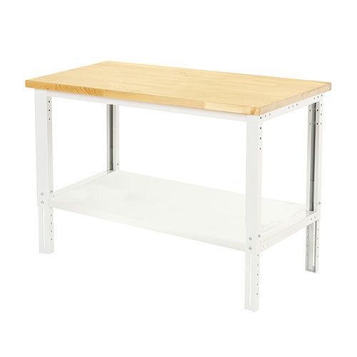 Bott Cubio Height Adjustable Workbench Shelf & MPX Top 740-1140x1500x900mm Bott Cubio Height Adjustable Workbench Shelf & MPX Top 740-1140x1500x900mm