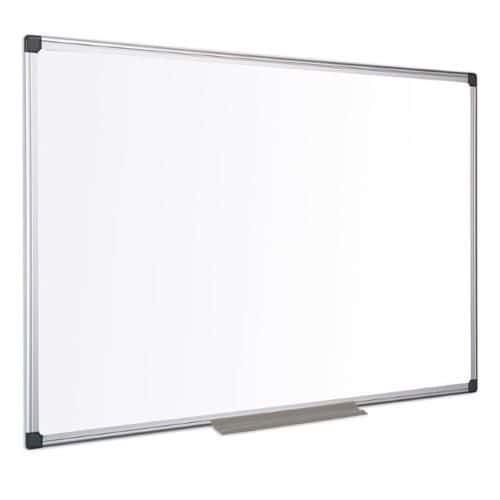 Magnetic Wall Whiteboard - Erasable Surface - Manutan Expert