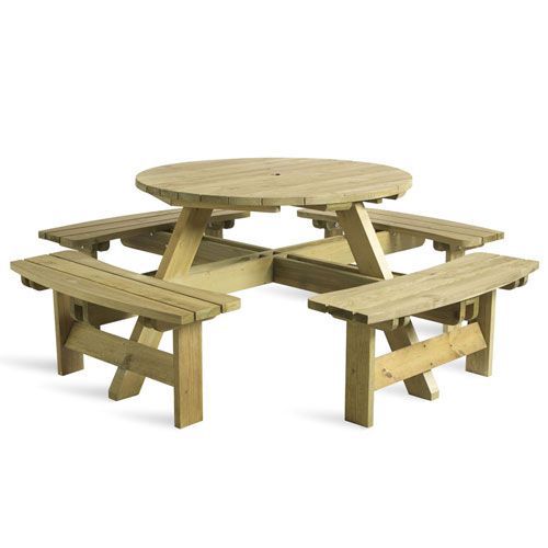 King 8 Seater Picnic Bench for Outdoor Seating and Recreation King 8 Seater Picnic Bench for Outdoor Seating and Recreation