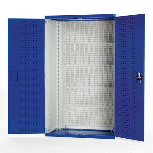 Bott Cubio Heavy Duty Cabinet with Louvre Back & Perfo Doors 2000x1050x525