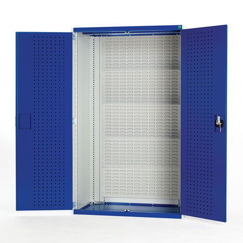 Bott Cubio Heavy Duty Louvre Backed Cabinet With Perfo Doors 2000x1050mm