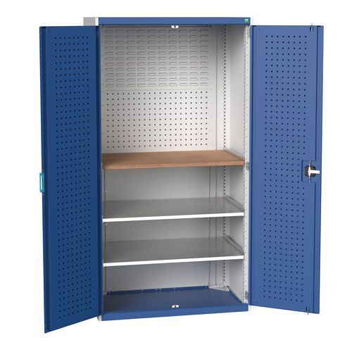 Bott Cubio 2 Shelf Mini Workshop Heavy Duty Metal Cabinet 2000x1050x650mm